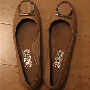 Salvatore Ferragamo Ena Ballet Gancini Flats